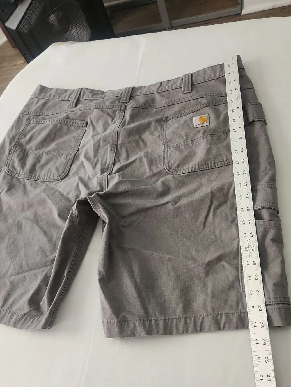 Carhartt Men's Cargo Shorts in Light Gray